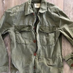 Lucky Brand Army Green Jacket size small